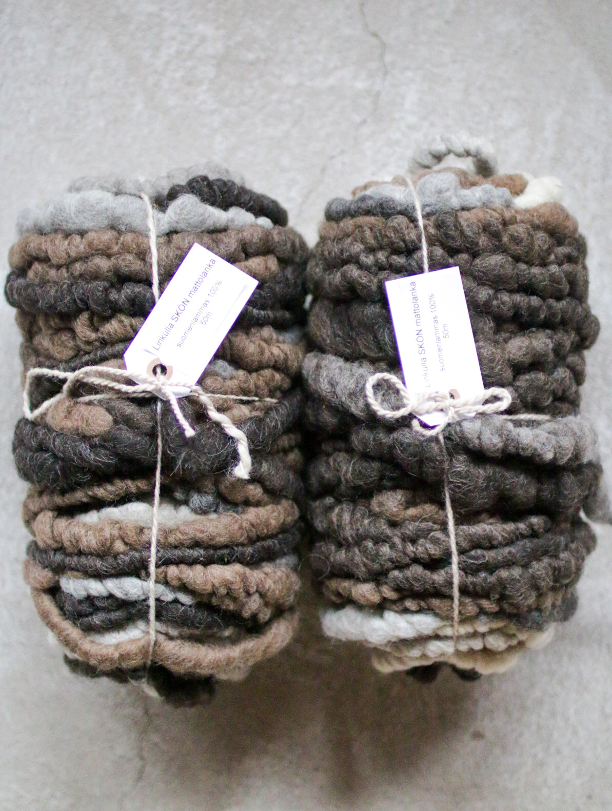Linkulla SKÖN rug yarn - sheep's wool