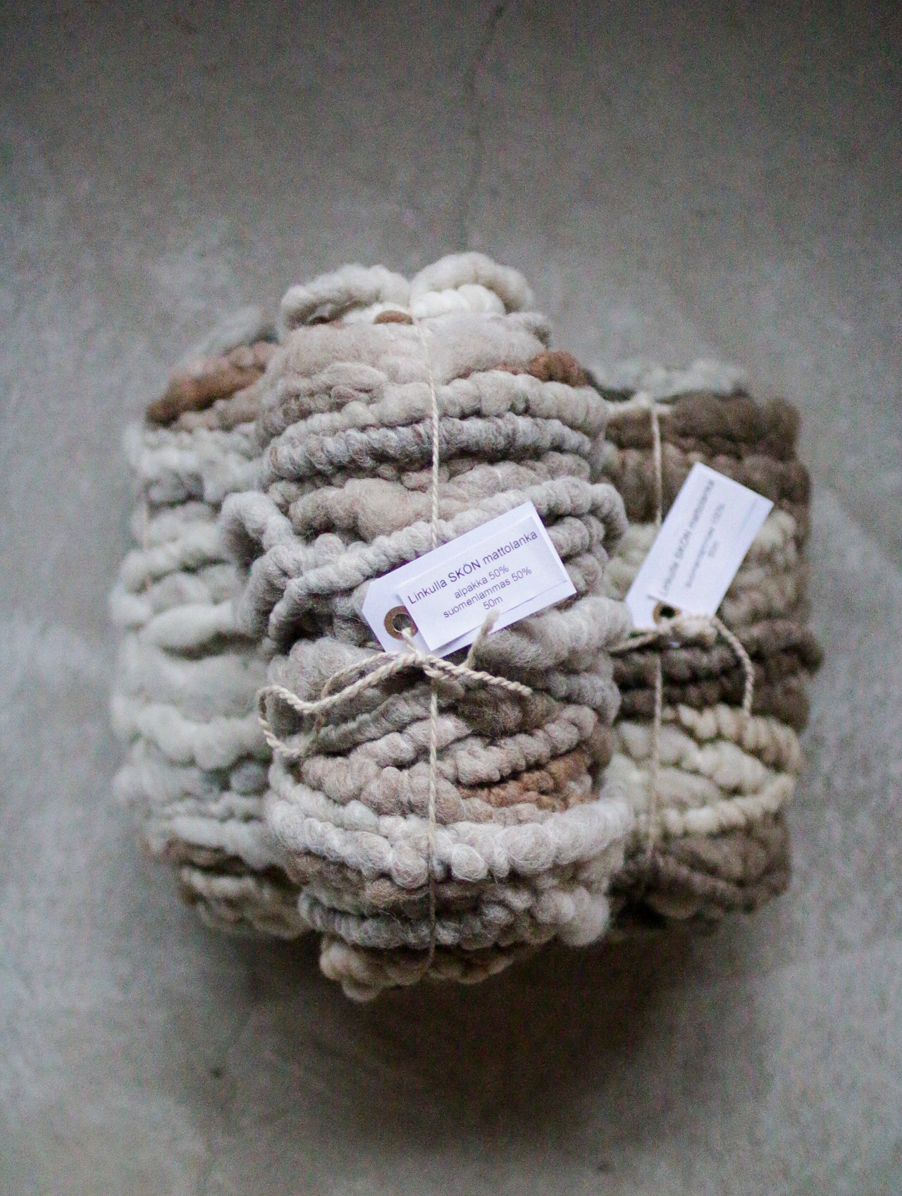 Linkulla SKÖN-mattolanka - alpakka- lampaanvilla