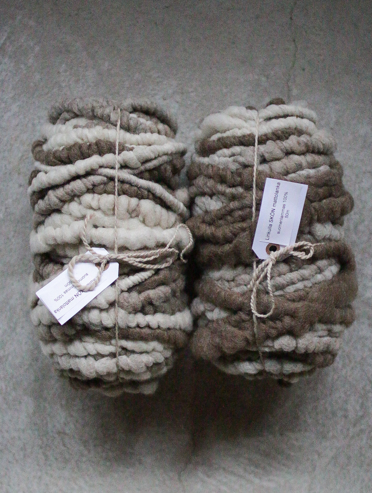Linkulla SKÖN rug yarn - sheep's wool
